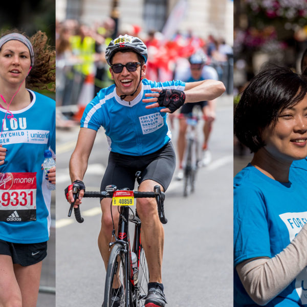 Run, cycle, swim or skydive for Team Unicef. Choose a charity challenge event and raise money to keep children safe.