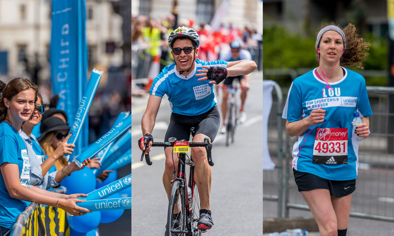 Run, cycle, swim or skydive for Team Unicef. Choose a charity challenge event and raise money to keep children safe.