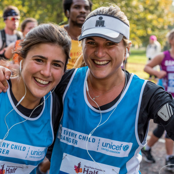 Sign up for a charity run with Team Unicef