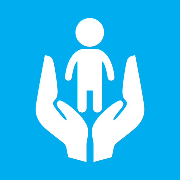Icon, graphic: child protection
