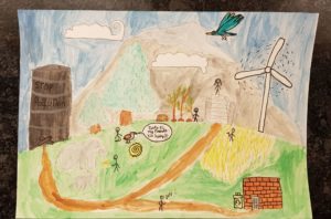Reimagine a Kinder World by Megan, age 10